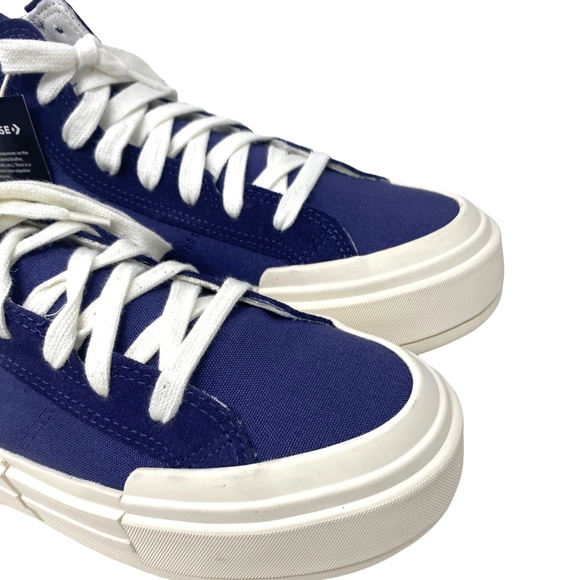 Converse Chuck Taylor Cruise Seasonal Skate Blue Canvas High Shoes Men's A05468C - Picture 4 of 10